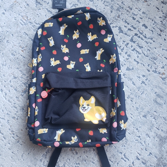 hot topic corgi backpack